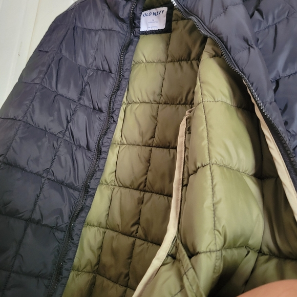 Fitted Lightweight Quilted Puffer Black Jacket Water Resistant - Picture 6 of 10